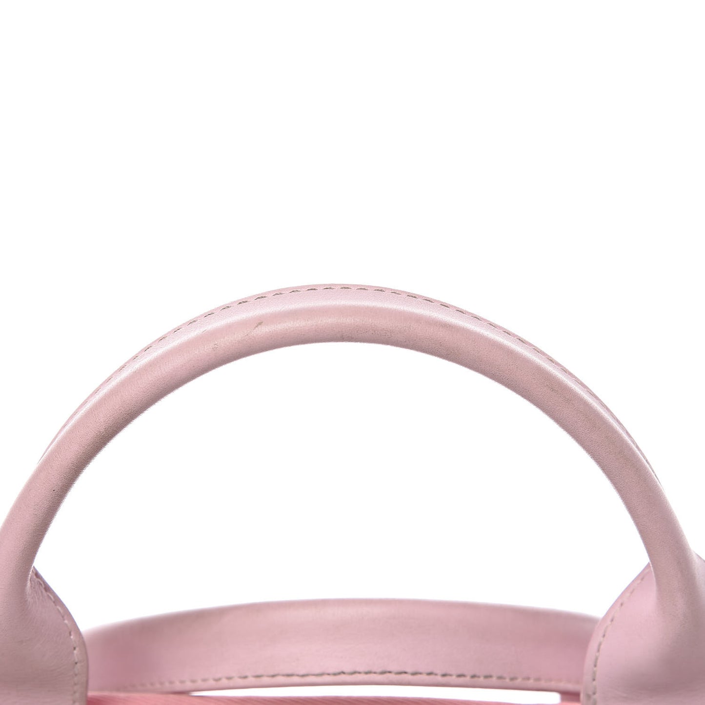 Woven Straw Raffia Large Deauville Tote Pink