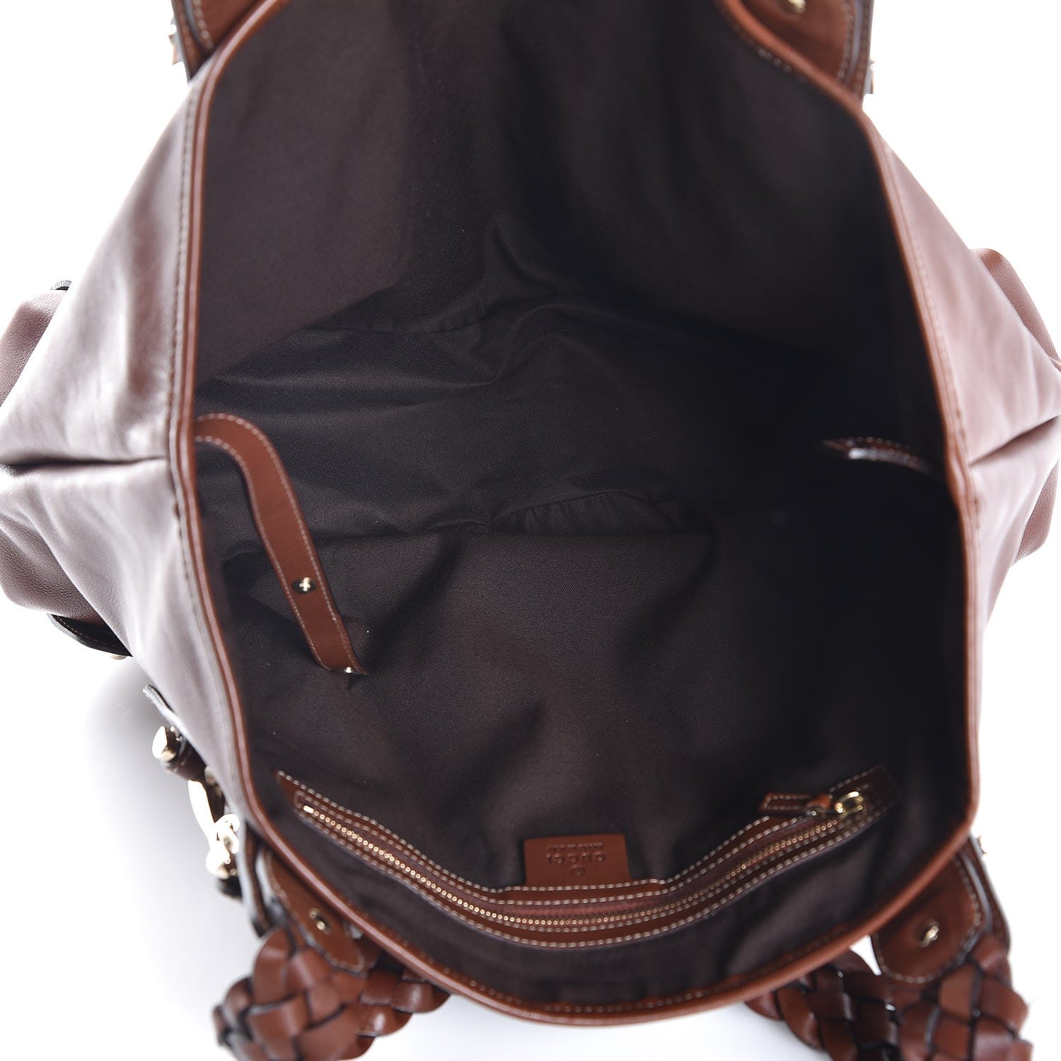 Gucci Calfskin Medium Pelham Shoulder Bag Brown 5 of 7