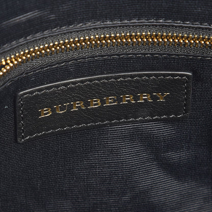 Burberry Signature Grain Calfskin Medium Welburn Tote Black 6 of 7