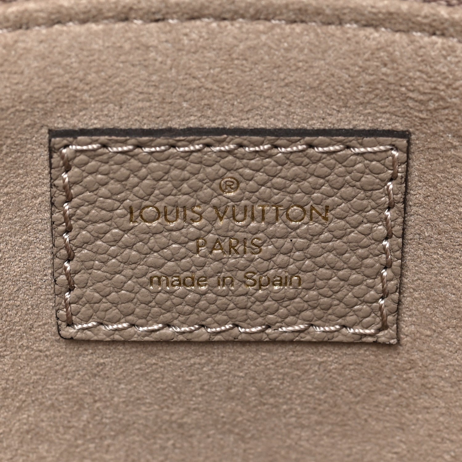 Louis Vuitton Empreinte Monogram Giant Petit Palais Tourterelle Creme 6 of 8