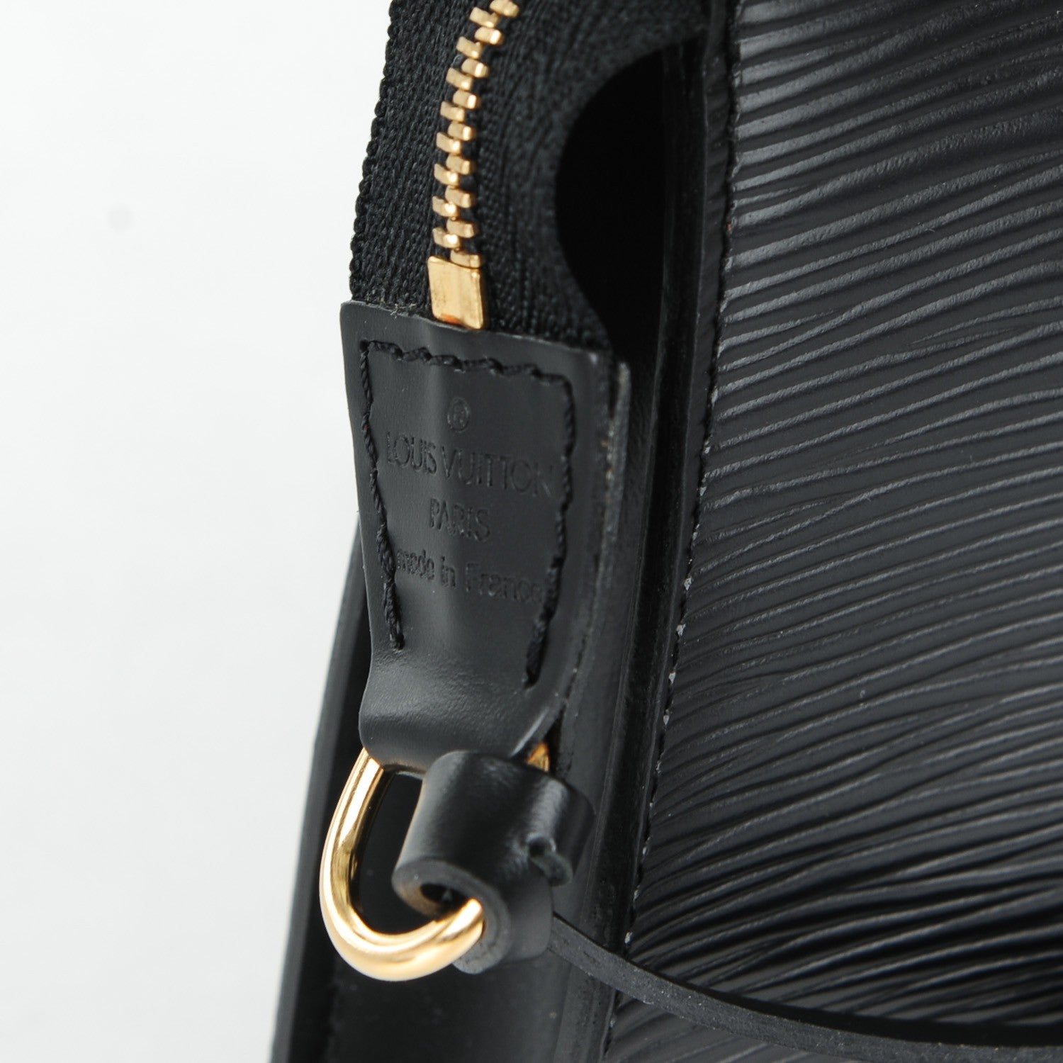 Louis Vuitton Epi Pochette Accessories 24 Black 6 of 7