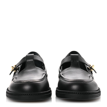 Chanel Calfskin CC Turnlock Moccasins 40 Black 3 of 11