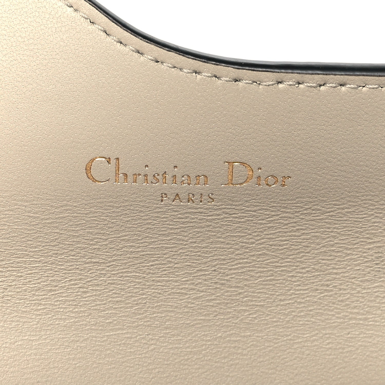 Christian Dior Goatskin Saddle Card Holder Corda 6 of 8