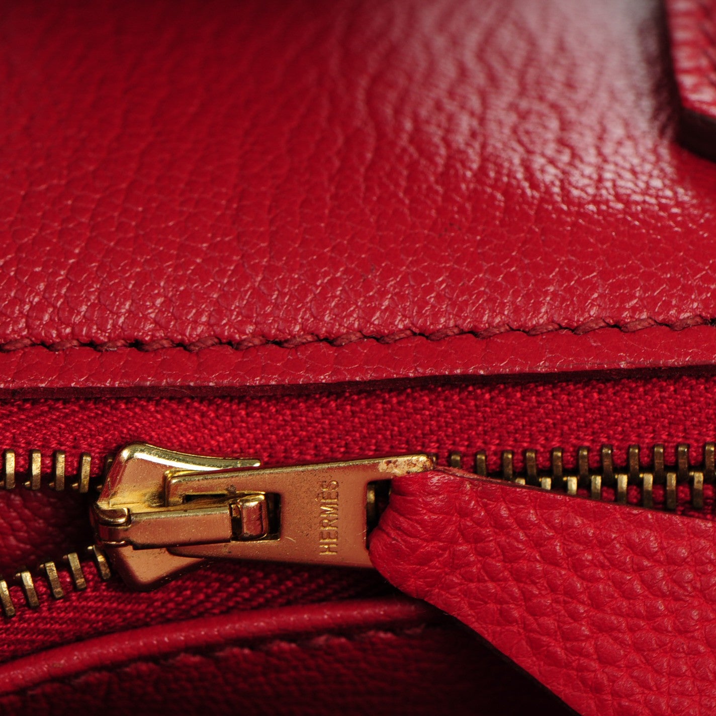 Togo Birkin 35 Rouge Garance