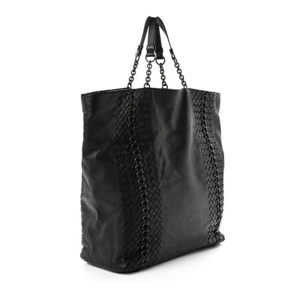Bottega Veneta Nappa Intrecciato Tote Black 3 of 12
