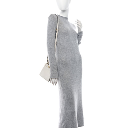 Fendi Shiny Nappa Petite Peekaboo I SEE U Satchel White 2 of 12