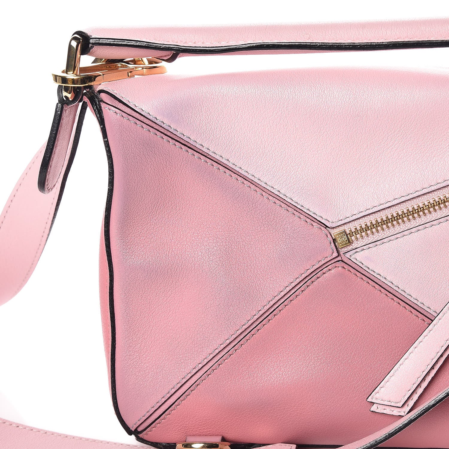 Loewe Calfskin Small Puzzle Bag Soft Pink 14 of 14