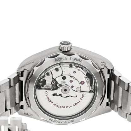 Omega Stainless Steel 41mm Seamaster Aqua Terra Co-Axial Automatic Watch Black 220.10.41.21.01.001 4 of 5