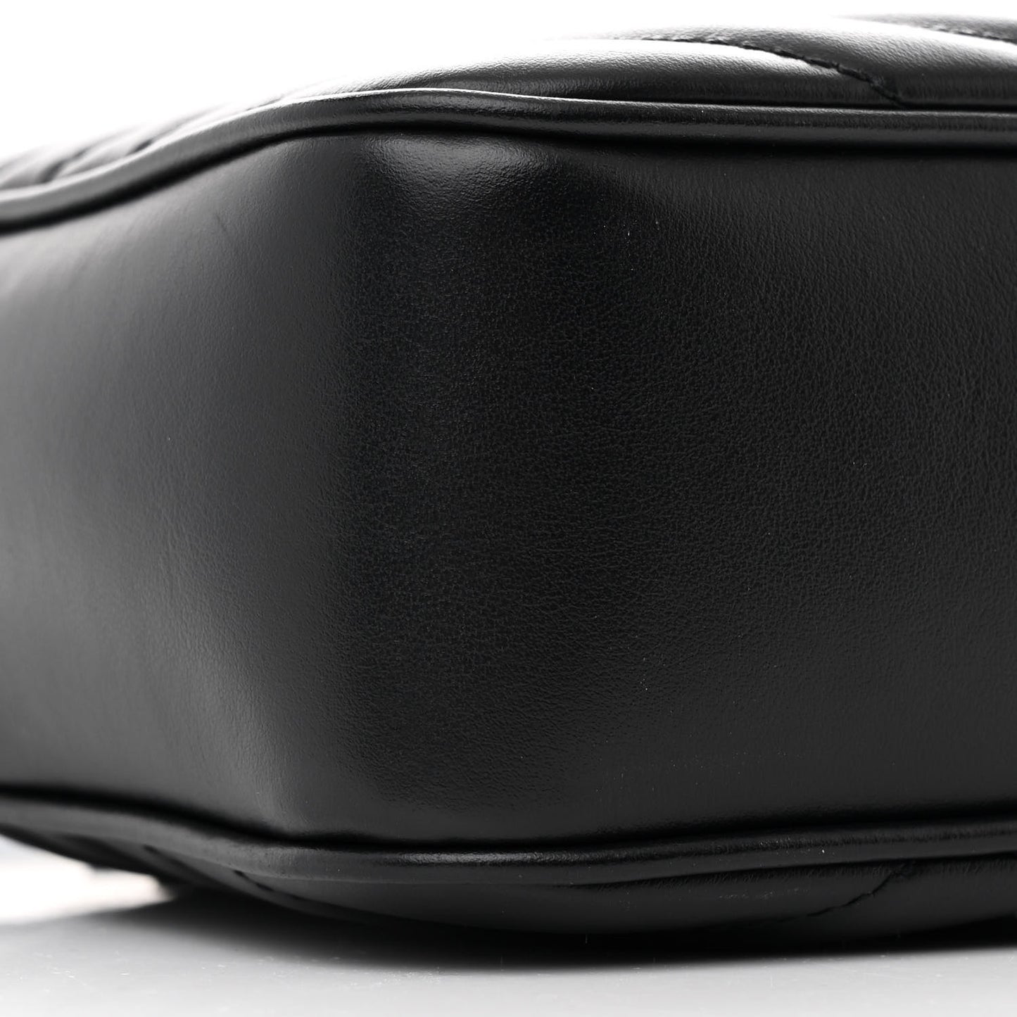 Calfskin Matelasse Monogram Lou Camera Bag Black