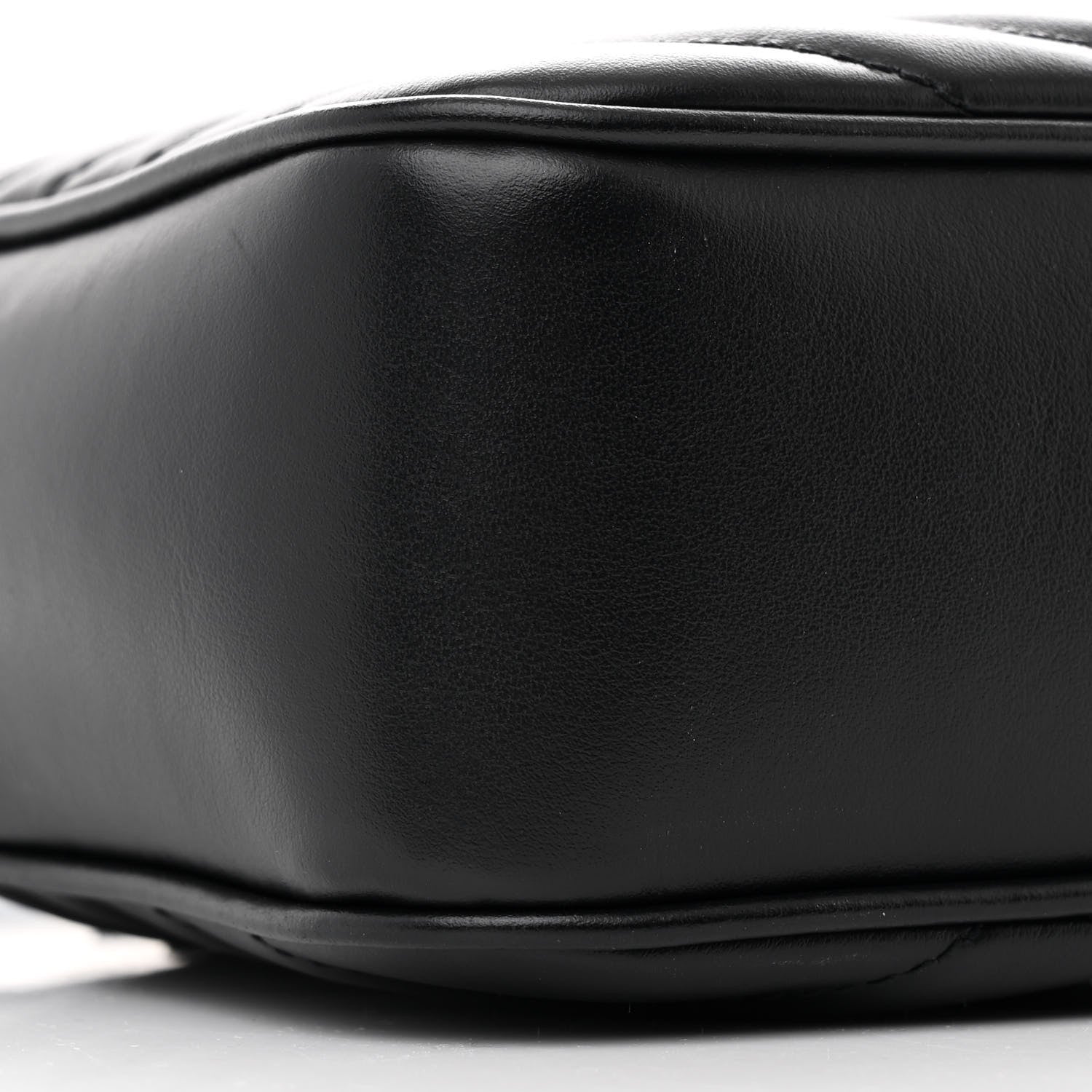 Saint Laurent Calfskin Matelasse Monogram Lou Camera Bag Black 9 of 11