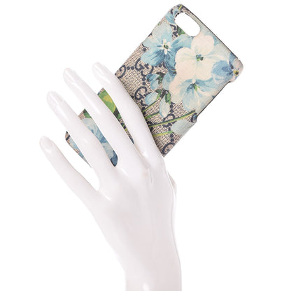Gucci GG Supreme Monogram Blooms Print iPhone 6 Case Blue 2 of 6