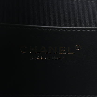Chanel Caviar Quilted Triple Chain Hobo Black 6 of 10