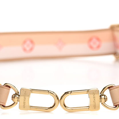 Louis Vuitton Jacquard Speedy Bandouliere 20 Shoulder Strap Pink Orange 4 of 8