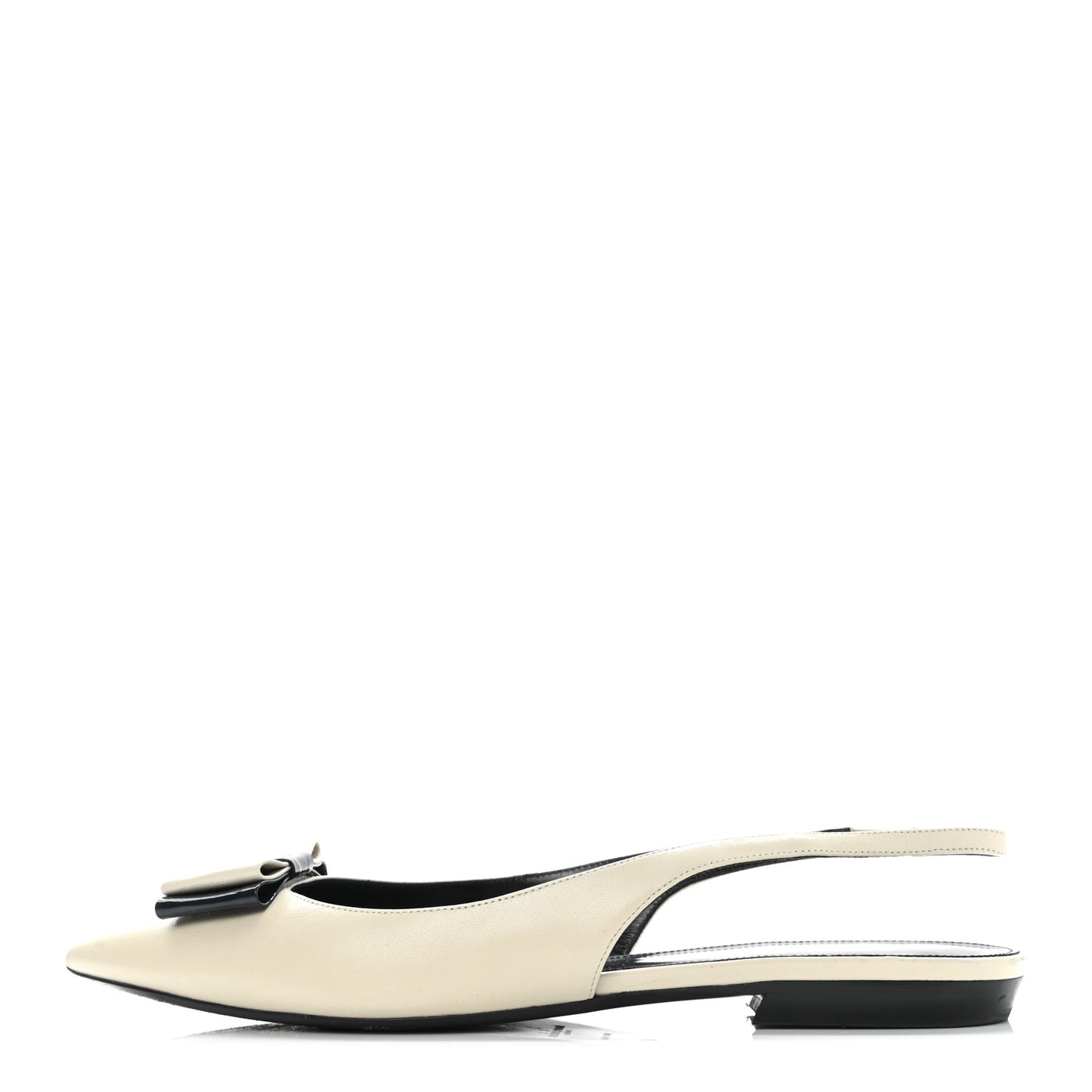 Belfagor Anais Slingback Flats 41 Navy Pearl