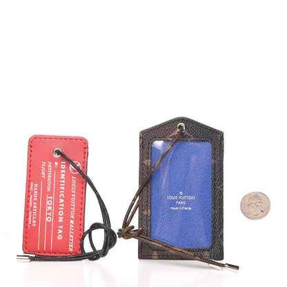 Louis Vuitton Monogram Tokyo Name Tag Set 2 of 8