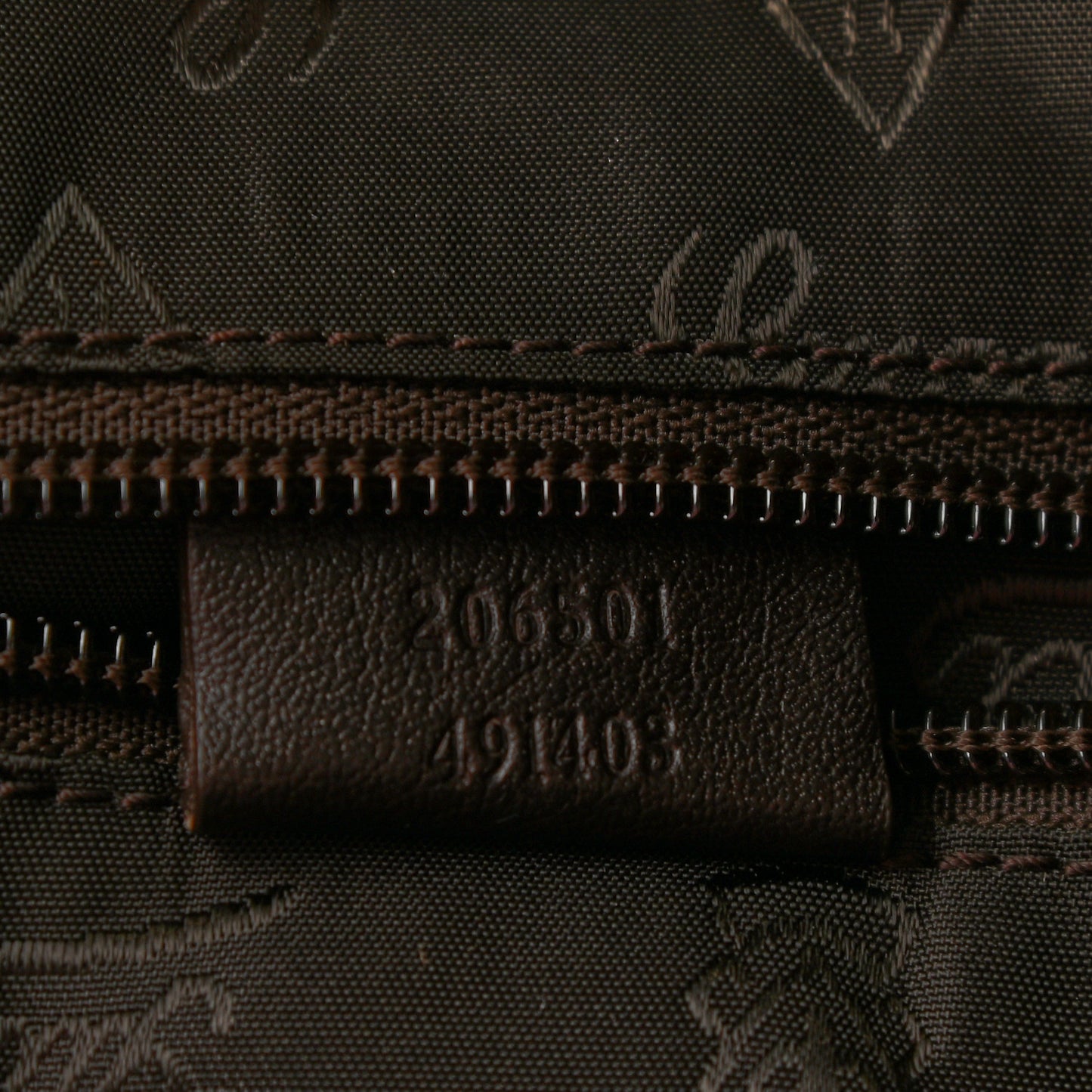 Guccissima Large Joy Boston Brown