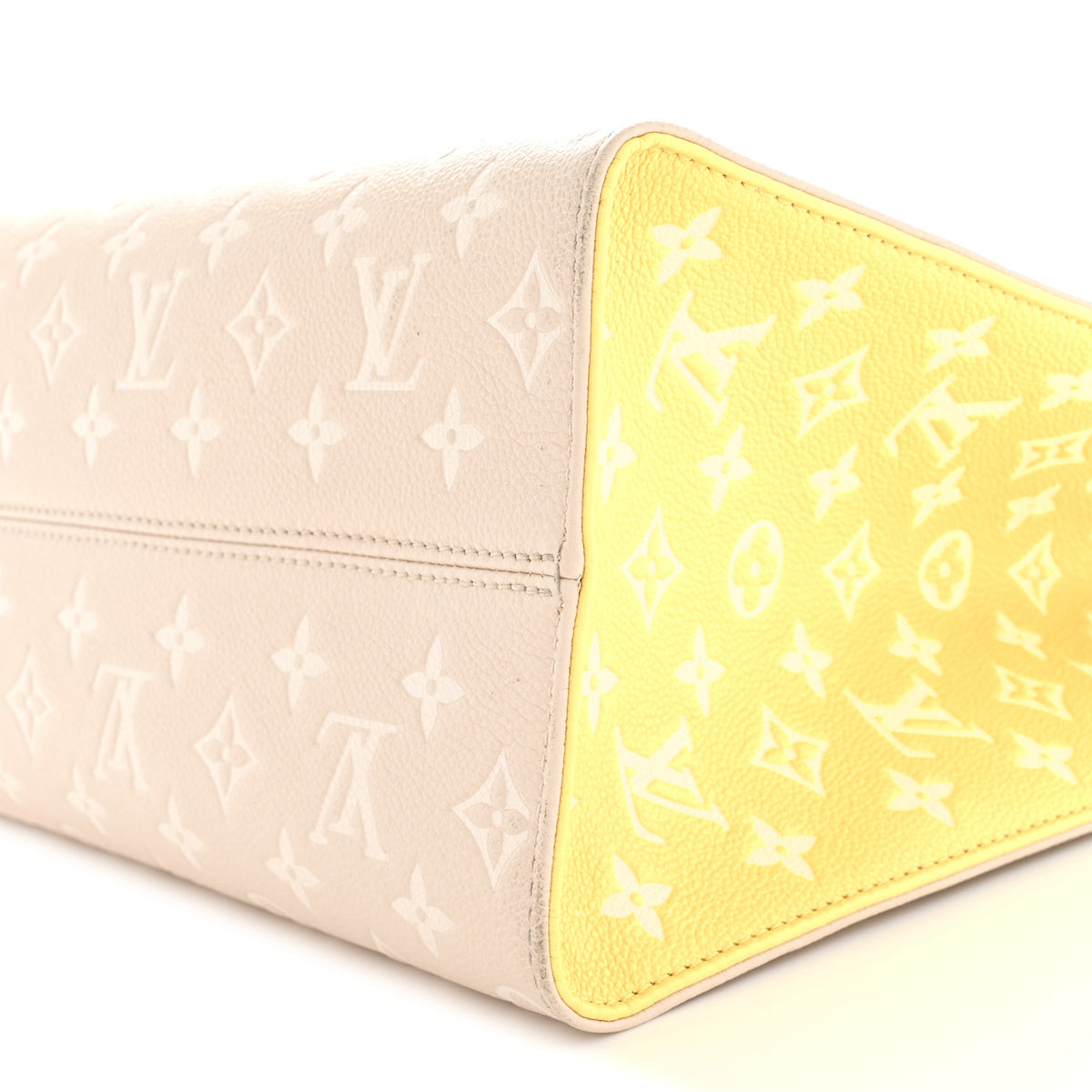 Empreinte Monogram Spring In The City Onthego MM Beige Pink Yellow