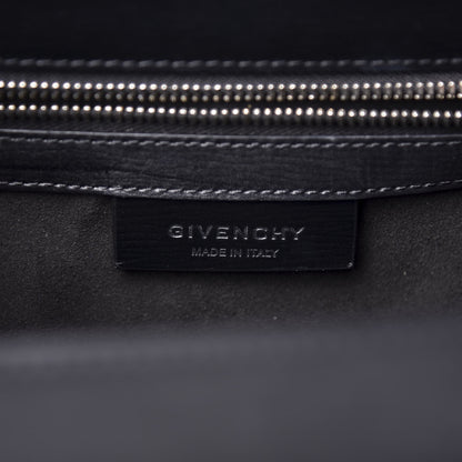 Givenchy Textured Calfskin Medium Pandora Box Crossbody Bag Black 7 of 10