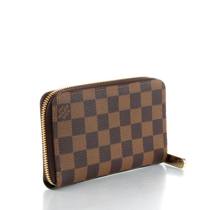 Louis Vuitton Damier Ebene Zippy Compact Wallet 3 of 7