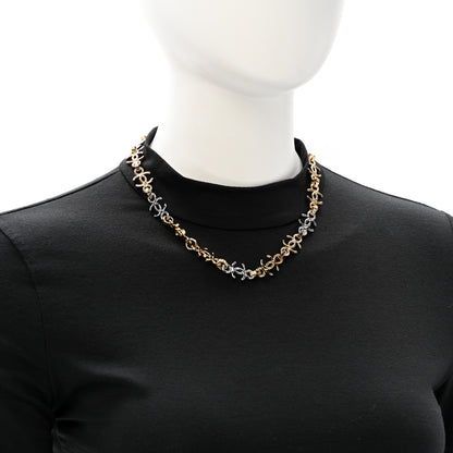 Chanel Metal CC Choker Gold Silver 2 of 6