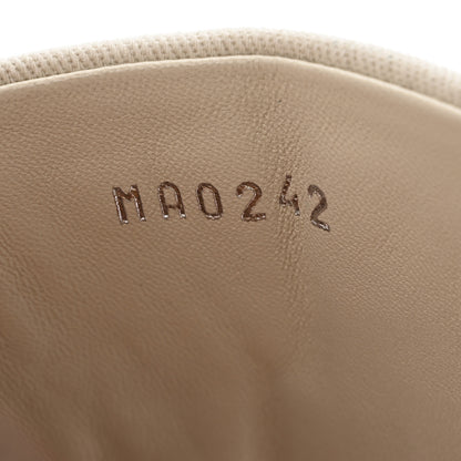 Louis Vuitton Canvas Calfskin Lock It Flat Mules 39 9 of 9