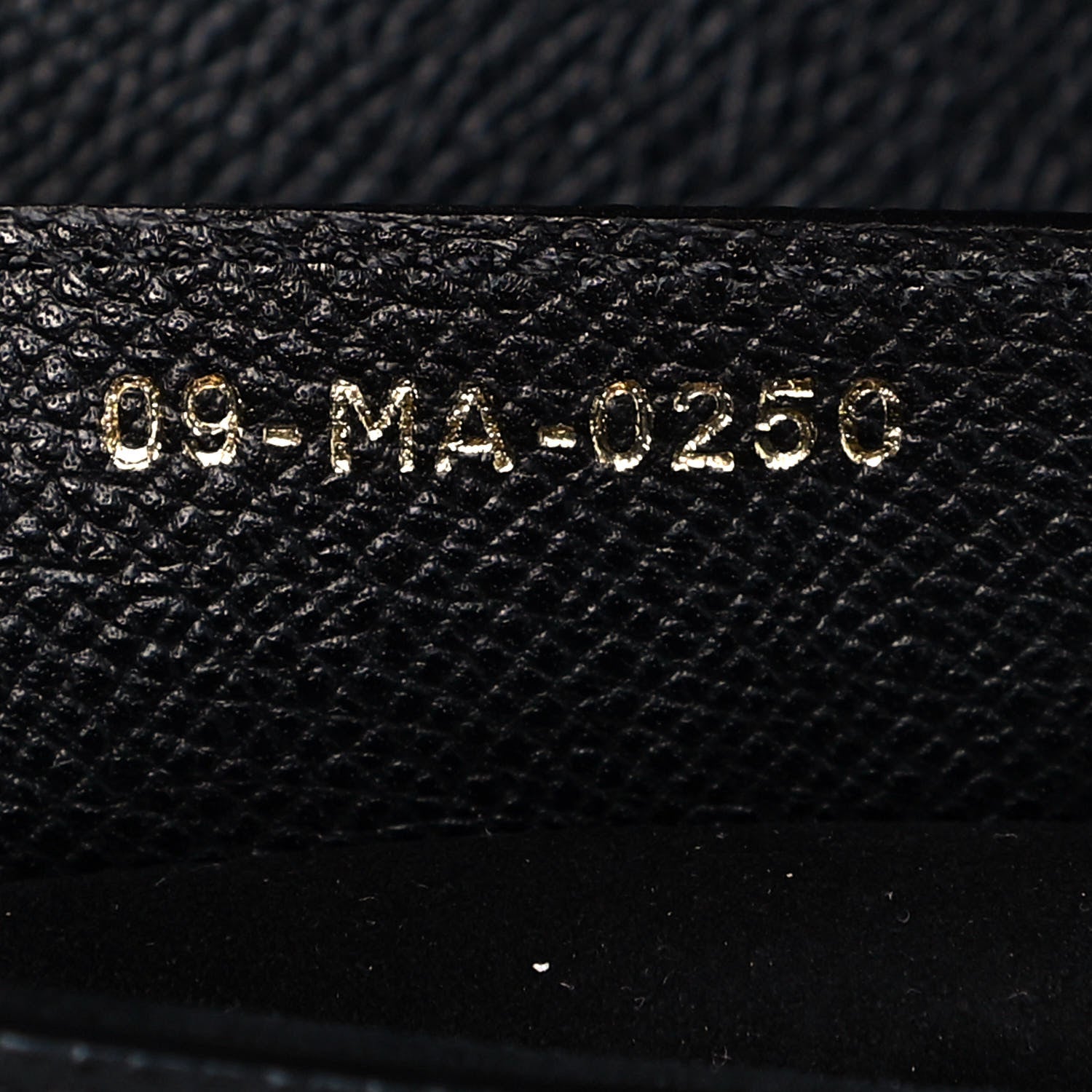 Christian Dior Grained Calfskin Saddle Bag Black 7 of 11
