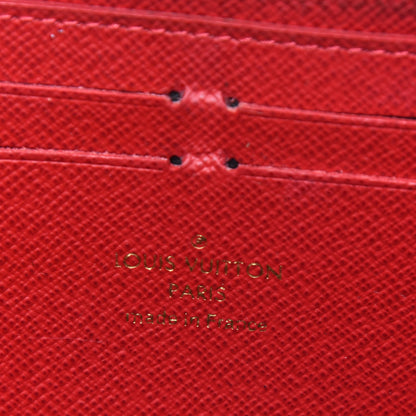 Louis Vuitton Damier Ebene Clemence Wallet Cherry 6 of 12