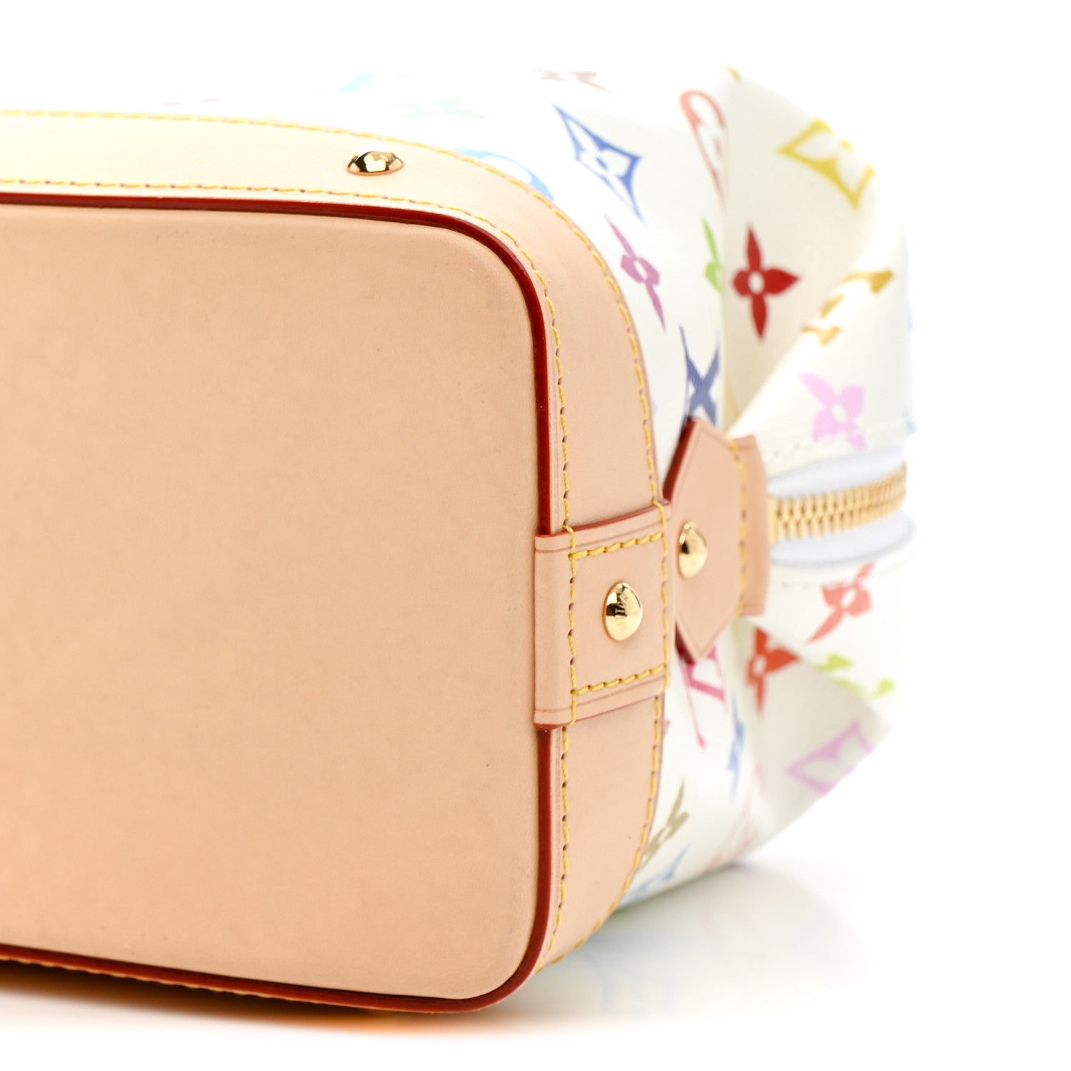 Louis Vuitton LV x TM Monogram Multicolor Cosmetic Pouch GM White