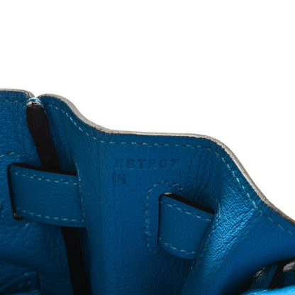 Hermes Evercolor Kelly Retourne 32 Bleu Hydra 15 of 26