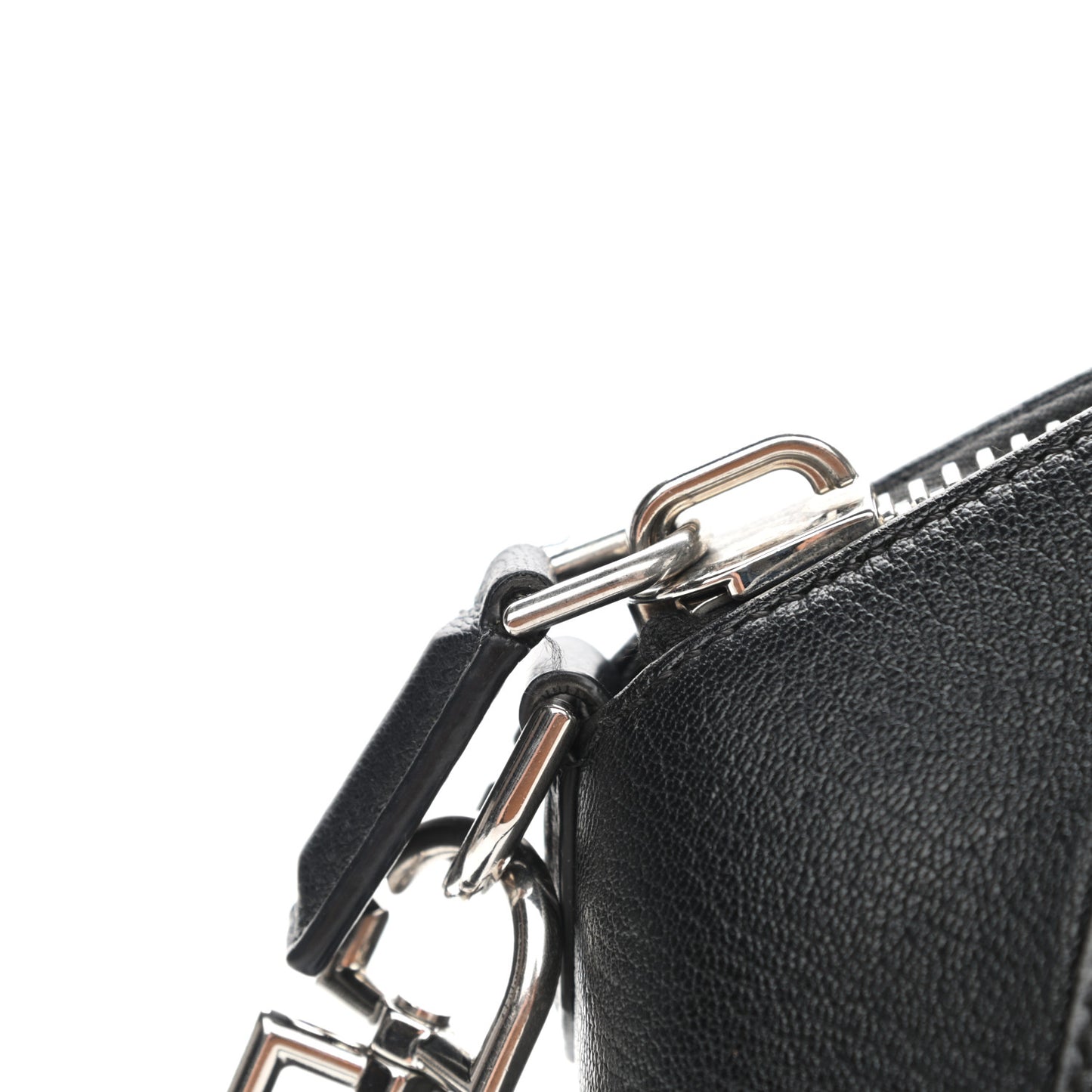 Sugar Goatskin Mini Antigona Black