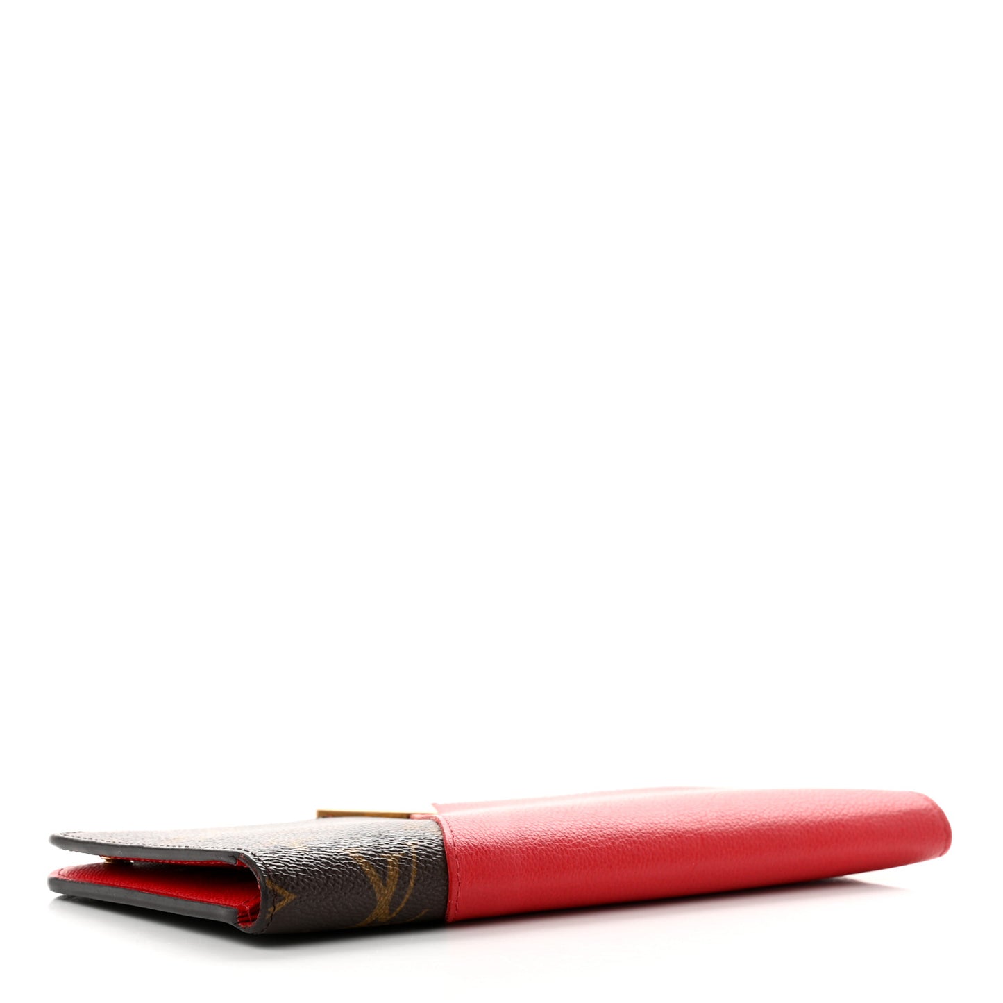 Monogram Calfskin Kimono Wallet Cherry