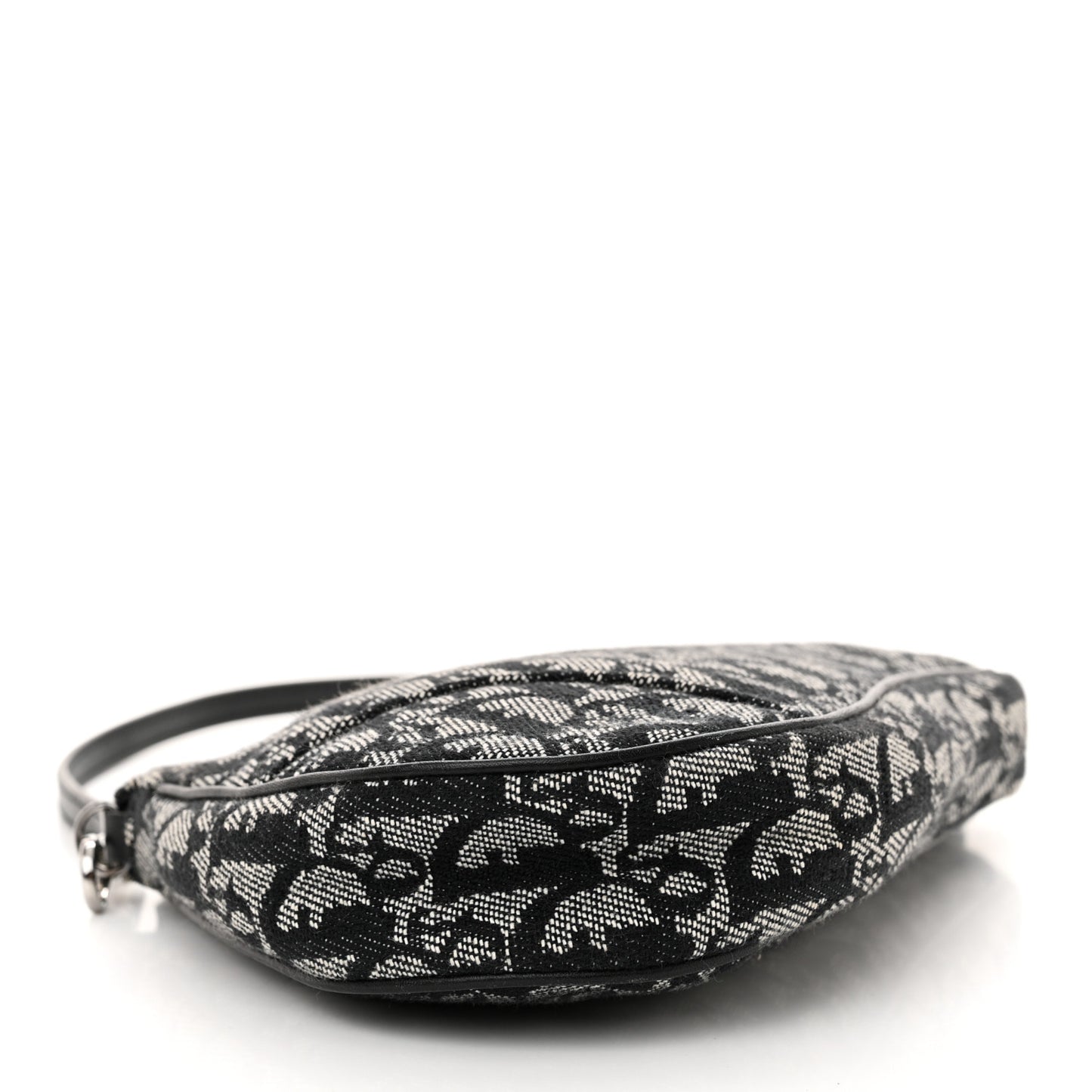 Monogram Mini Saddle Pochette Black