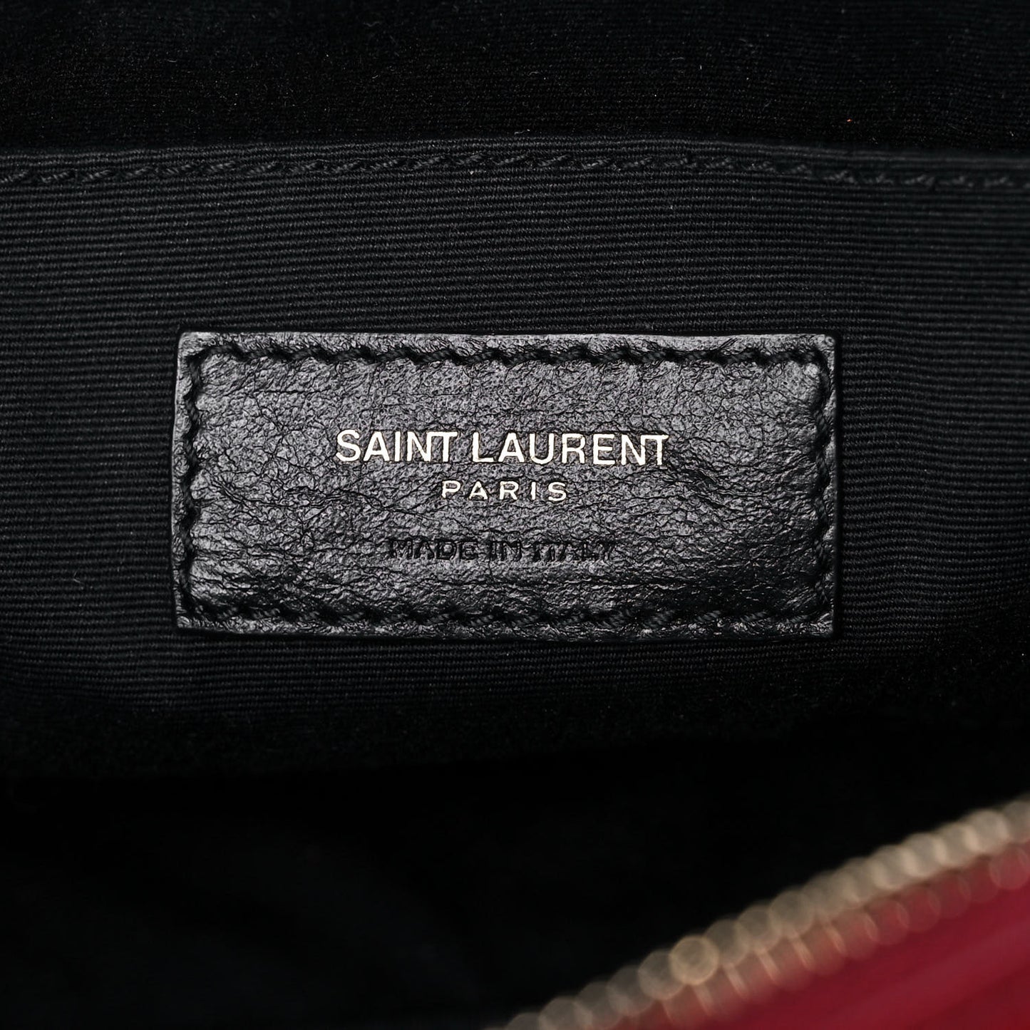 Calfskin Matelasse Monogram Lou Camera Bag Red