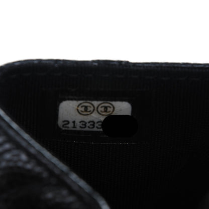 Chanel Caviar Quilted Flap Card Holder Black 7 of 8