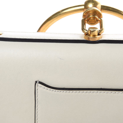 Chloe Calfskin Small Nile Bracelet Minaudiere Bag Off White 11 of 12