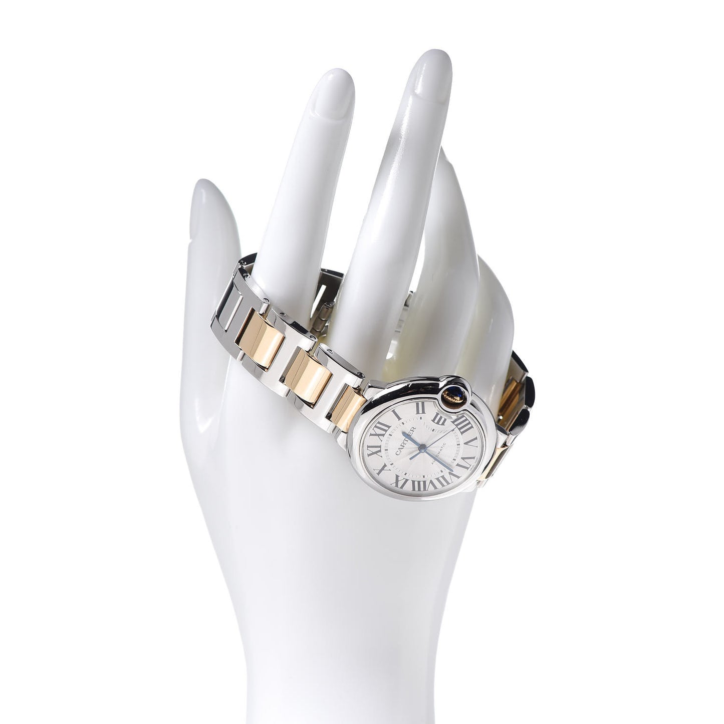 Stainless Steel 18K Yellow Gold 36mm Ballon Bleu De Automatic Watch