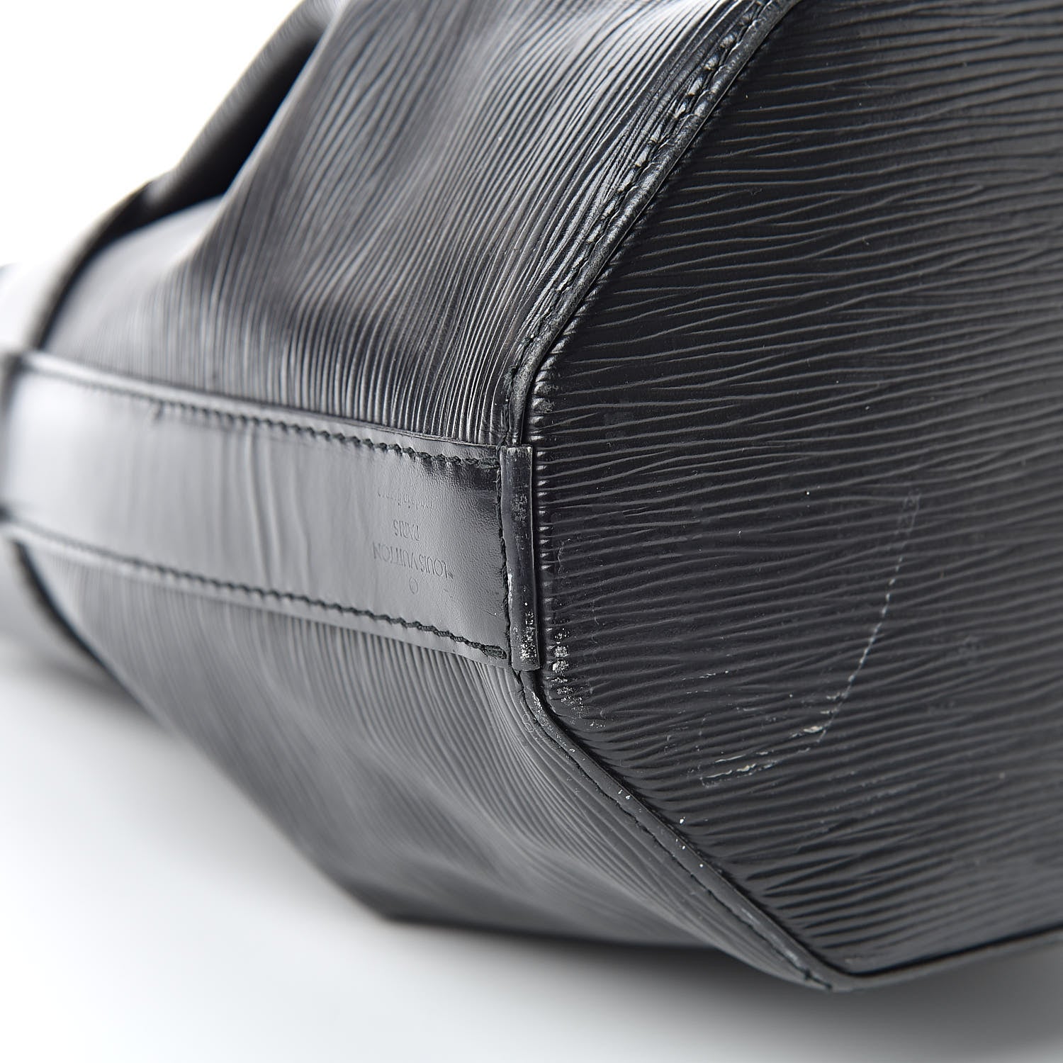 Louis Vuitton Epi Sac D'Epaule Black 8 of 18