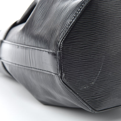 Louis Vuitton Epi Sac D'Epaule Black 8 of 18