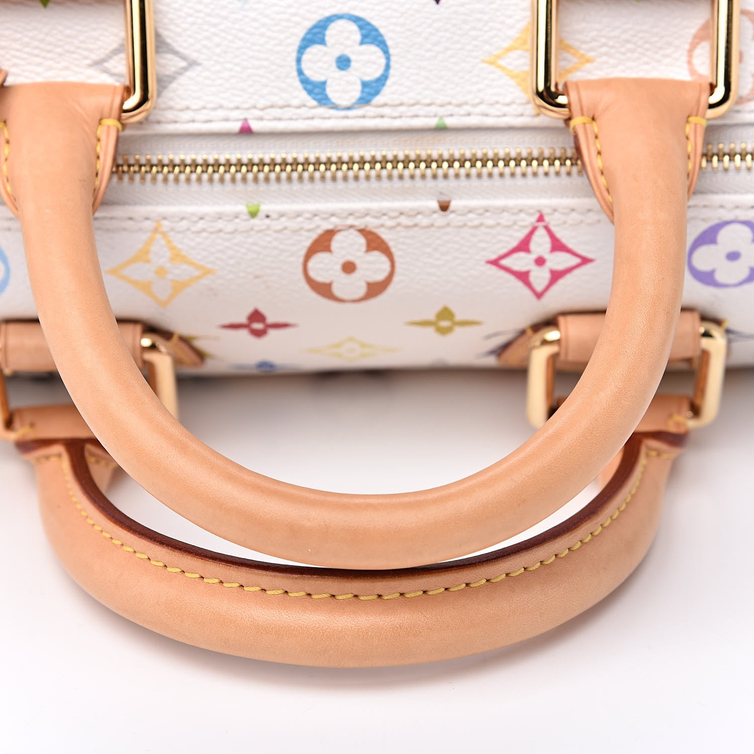Louis Vuitton Monogram Multicolor Speedy 30 White 10 of 11