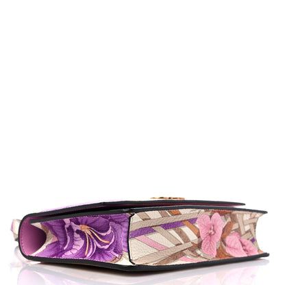 Salvatore Ferragamo Printed Hammered Calfskin Gancini Minibag Multicolor 4 of 9