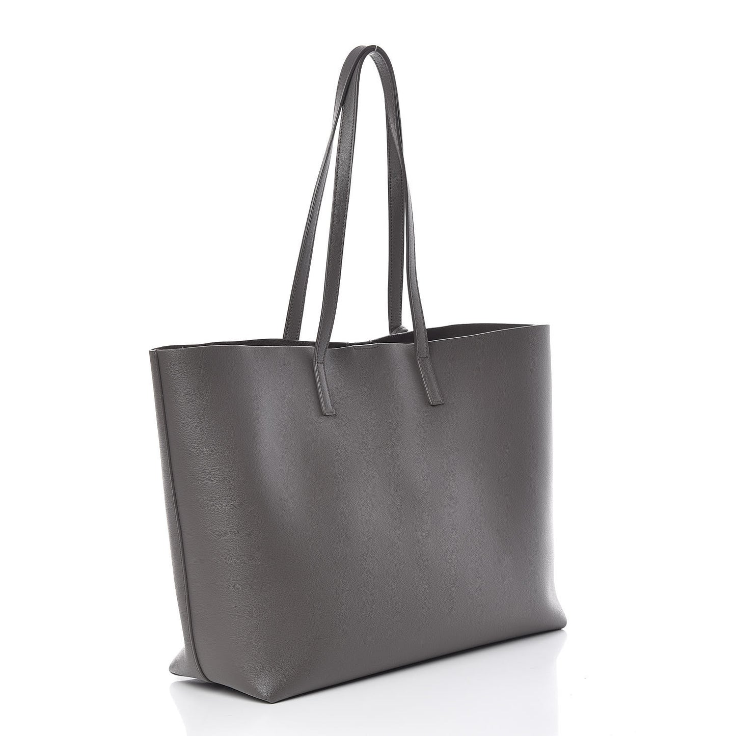 Calfskin Large Shopping Tote Earth