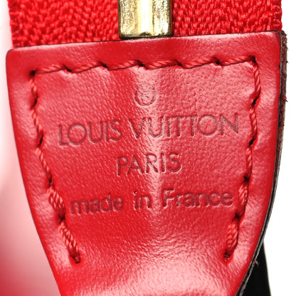 Louis Vuitton Epi Pochette Accessories 24 Castillan Red 6 of 10