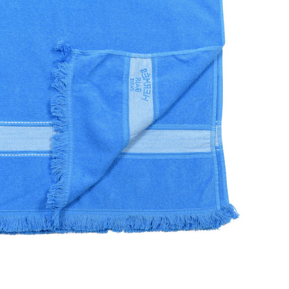 Hermes Cotton Terry Yachting Small Beach Towel Bleu Mediterranee 3 of 4