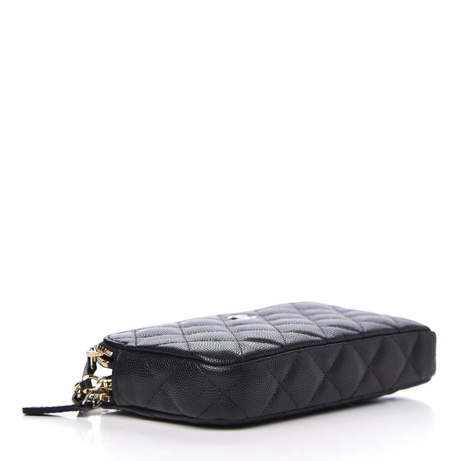 Chanel Caviar Quilted Small Clutch With Chain Black 4 of 10