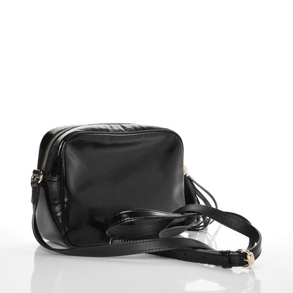 Gucci Soft Patent Small Soho Disco Bag Black 3 of 6