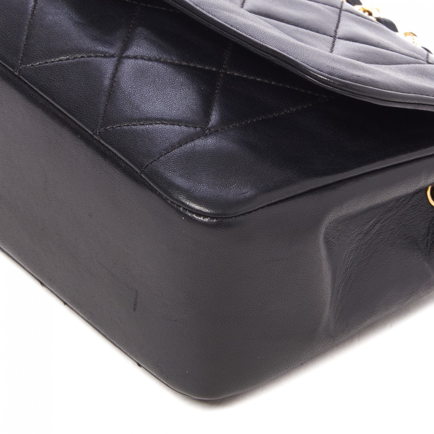 Chanel Lambskin Quilted Small Single Flap Black 4 of 9