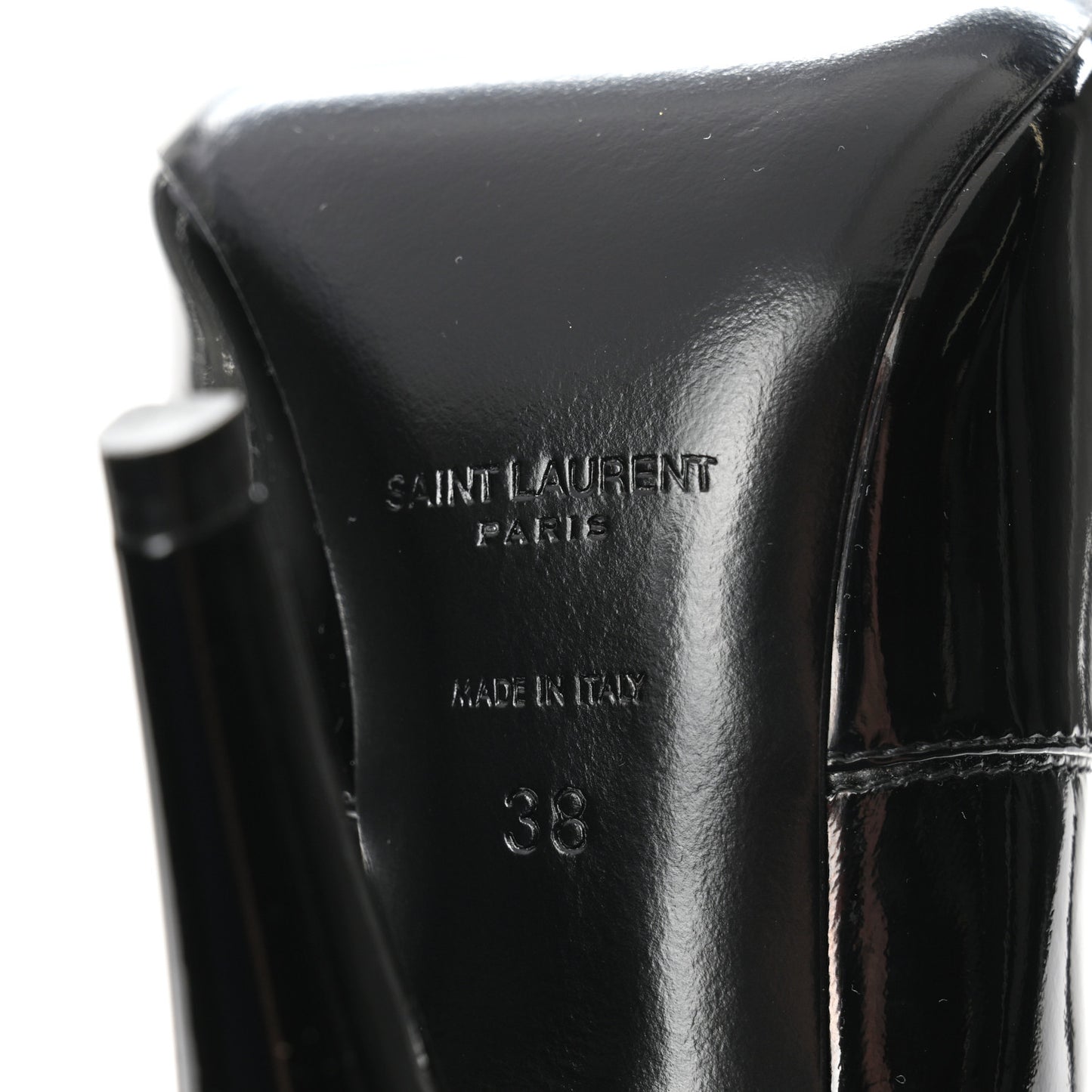 Latex Ayalah 110 Over The Knee Boots 38 Black