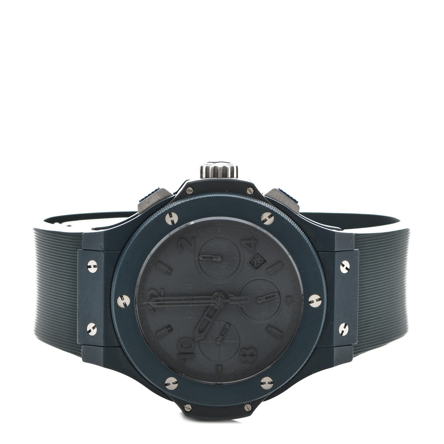 Hublot Titanium Ceramic Rubber 44mm Big Bang Limited Edition Automatic Watch Matte Blue 301.EI.5190.RB 2 of 4
