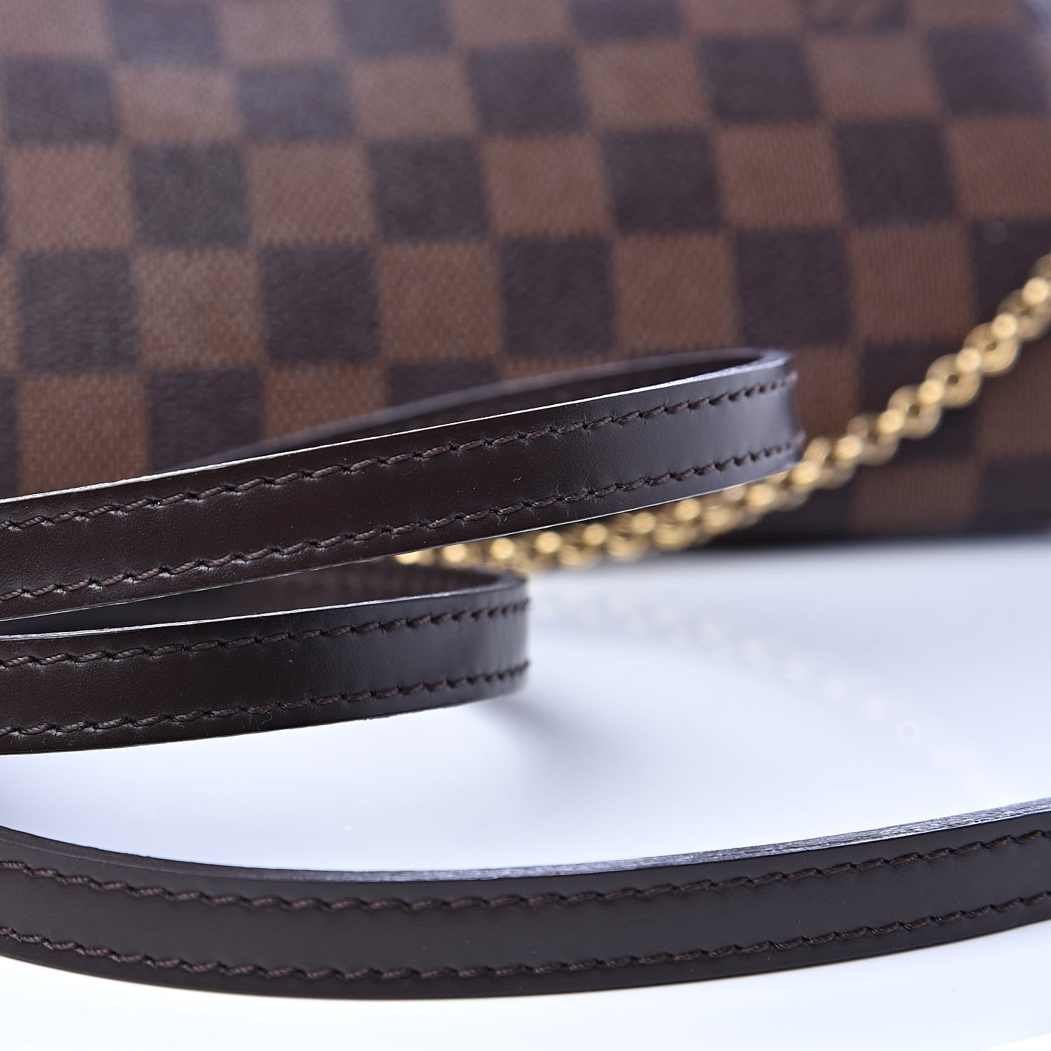 Louis Vuitton Damier Ebene Eva Clutch 12 of 13