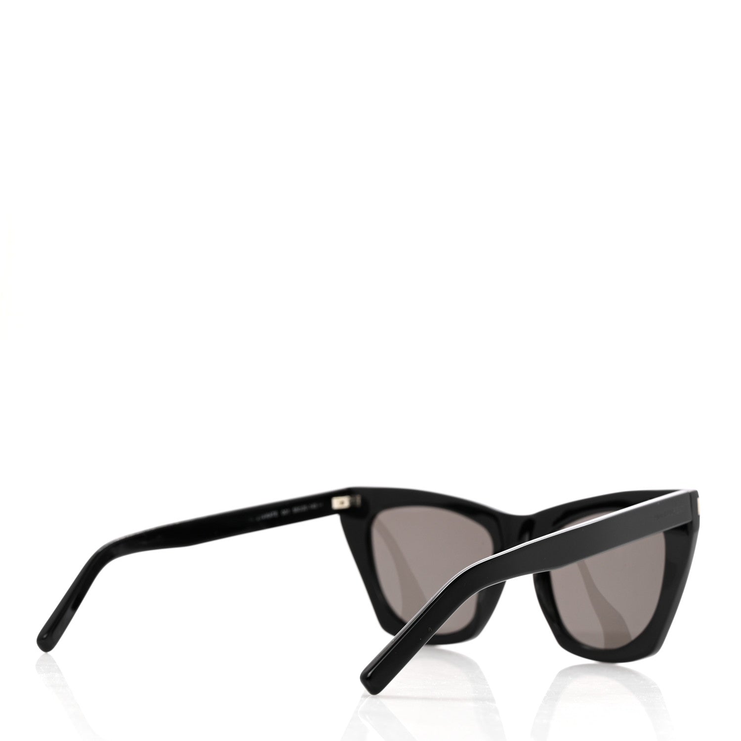 Saint Laurent New Wave SL214 Kate Cat Eye Sunglasses Black 4 of 7
